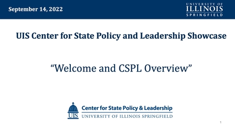 Thumbnail for CSPL Showcase: Welcome and CSPL Overview 