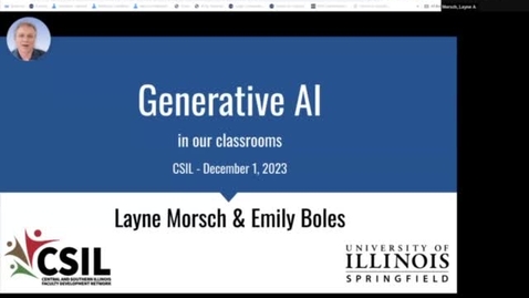 Thumbnail for CSIL Teaching with Generative AI