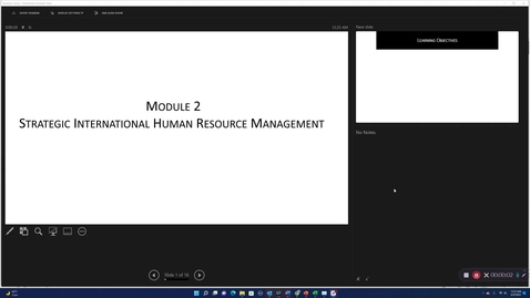 Thumbnail for IHRM: Module 2-Overview