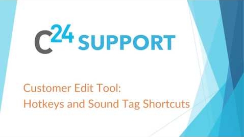 Thumbnail for entry cielo24 Customer Edit Tool: Hotkeys and Sound Tag Shortcuts