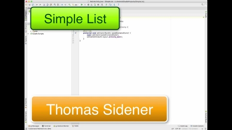 Thumbnail for Widgets Simple List 2017