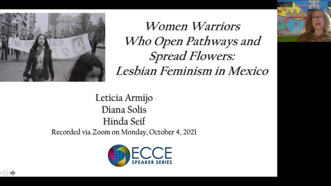 Thumbnail for entry ECCE Speaker Series: Women Warriors (English Translations)
