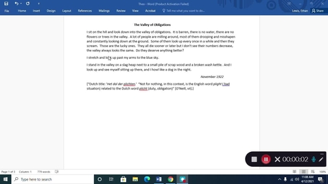 Thumbnail for Kaltura Capture recording - April 12th 2021, 11:08:18 am