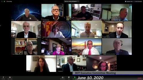 Thumbnail for University of Illinois Board of Trustees Executive Committee Meeting - June 10, 2020