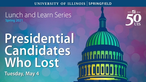 Thumbnail for UIS Lunch and Learn - (May 4, 2021)