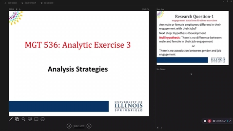 Thumbnail for Presentation for Analytic Exercise 3  