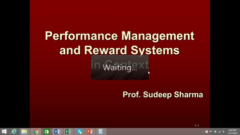 Thumbnail for Second Clip of Overview of Performance Management System