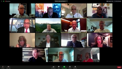 Thumbnail for University of Illinois Board of Trustees Executive Committee Meeting, August 11, 2020