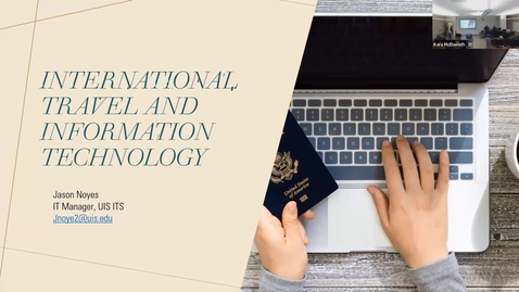 Thumbnail for International Travel and Information Technology