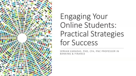 Thumbnail for 2024 Oakley Session- Engaging Your Online Students