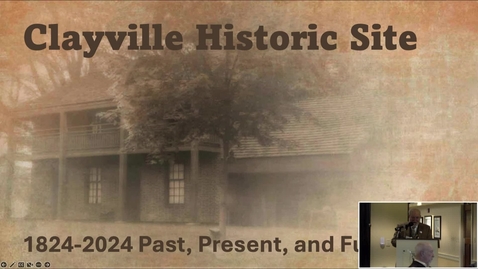 Thumbnail for UIS Lunch and Learn &quot;Clayville at 200&quot; (April 10, 2024)