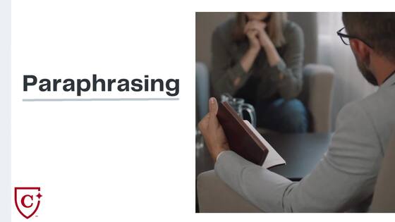 Paraphrasing