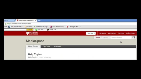 Thumbnail for How to Login to MediaSpace