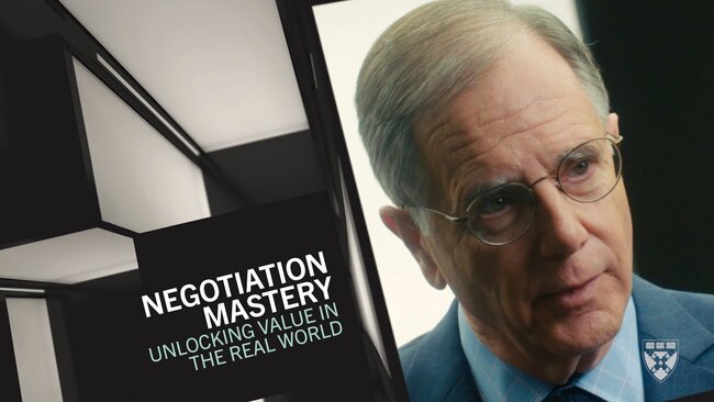 Negotiation Course Online | HBS Online