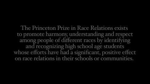Thumbnail for 2011 Princeton Prize Symposium on Race Overview