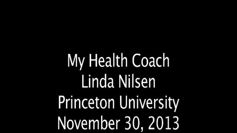 Thumbnail for entry My Health Coach