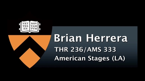 Thumbnail for THR 236/AMS 333  American Stages (LA)