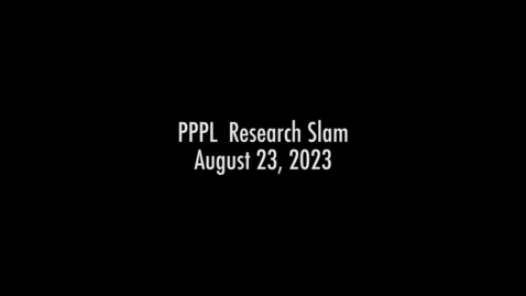 Thumbnail for entry ResearchSlamAugust2023