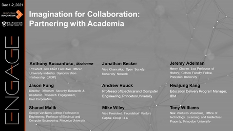 Thumbnail for entry Engage 2021 - Imagination for Collaboration: Partnering with Academia