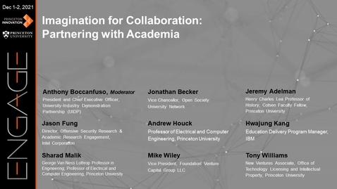Thumbnail for Engage 2021 - Imagination for Collaboration: Partnering with Academia