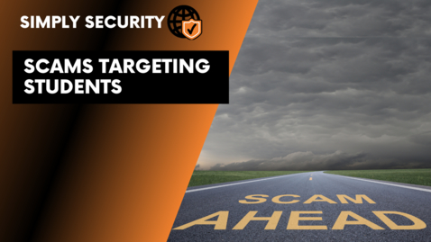 Thumbnail for Scams Targeting Students