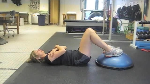 Thumbnail for Double Leg Pelvic Bridge on Bosu
