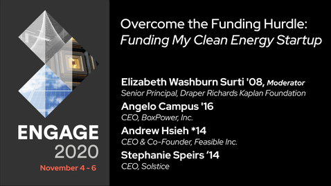 Thumbnail for Overcome the Funding Hurdle: Funding My Clean Energy Startup