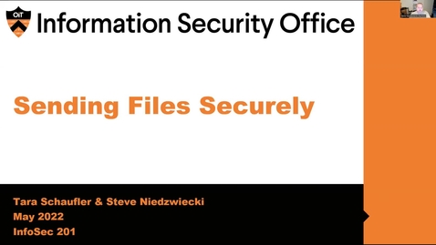 Thumbnail for entry Sending Files Securely