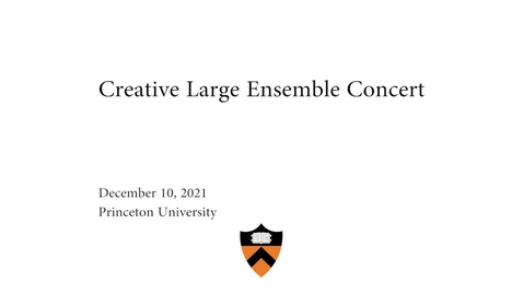 Thumbnail for Creative Large Ensemble: Fall Concert 