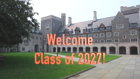 Thumbnail for entry Whitman Welcome for Class of 2027