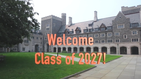 Thumbnail for Whitman Welcome for Class of 2027