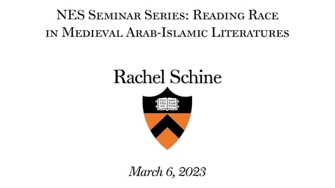 Thumbnail for entry NES Seminar Series - Rachel Schine