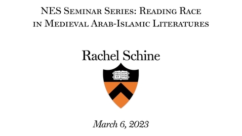 Thumbnail for NES Seminar Series - Rachel Schine