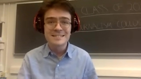 Thumbnail for Benjamin Ball - 2021 Journalism Senior Colloquium
