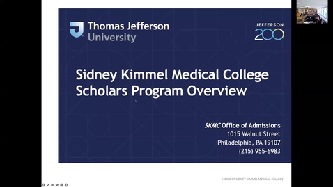 Thumbnail for SKMC Sophomore Early Assurance Program Info Session