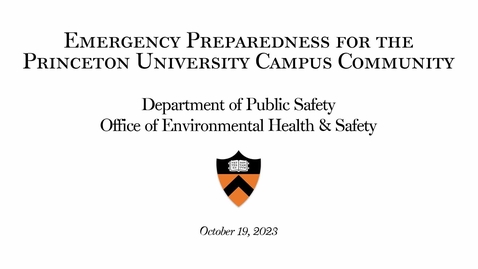 Thumbnail for entry EHS-Emergency Prepardness Seminar (10.19.2023)