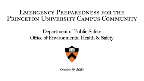 Thumbnail for EHS-Emergency Prepardness Seminar (10.19.2023)