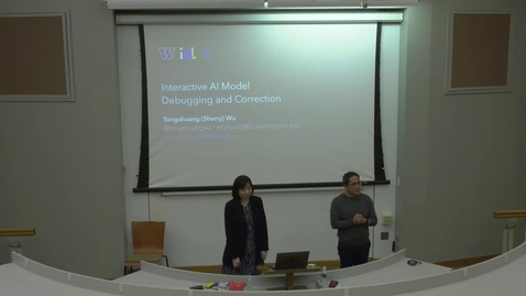 Thumbnail for Sherry Tongshuang Wu - Interactive AI Model Debugging and Correction