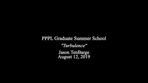 Thumbnail for Jason TenBarge GSS  8-12-19