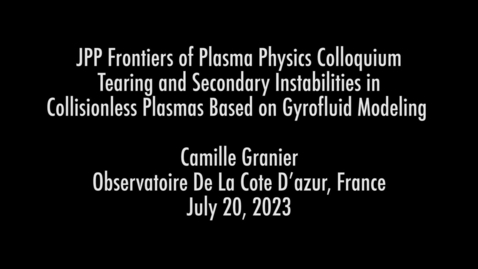 Thumbnail for JPP20July2023_CGranier
