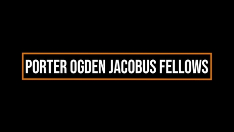 Thumbnail for 2024-25 Porter Ogden Jacobus Fellows - Allen Ren
