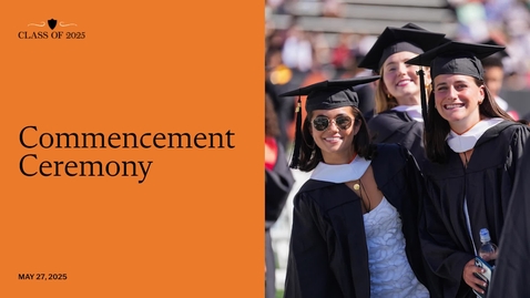 Thumbnail for Commencement Ceremony 2025