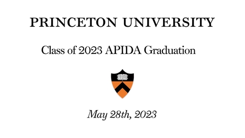 Thumbnail for entry APIDA Graduation Class of 2023