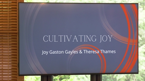 Thumbnail for entry IA Symposium “Professor-ing Podcast: Cultivating Joy” with Joy Gaston Gayles and Dr. Theresa Thames