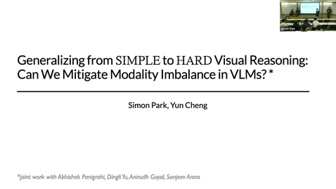 Thumbnail for PLI. lunch series Simon Park &amp; Yun Cheng