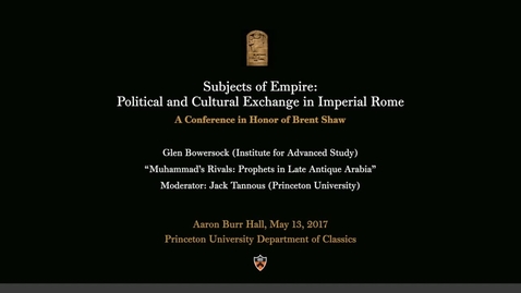 Thumbnail for Muhammad's Rivals: Prophets in Late Antique Arabia