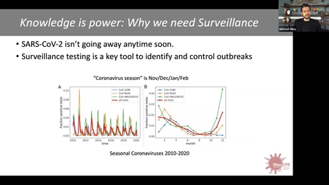 Thumbnail for entry Butler Seminar - Michael Mina - Harvard - September 9, 2020