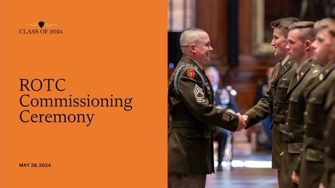 Thumbnail for ROTC Commissioning Ceremony 2024