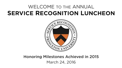 Thumbnail for entry 2016 Service Recognition Luncheon