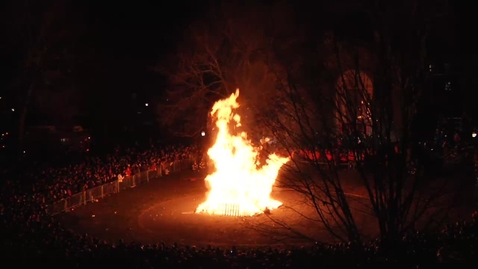 Thumbnail for entry Bonfire on Cannon Green